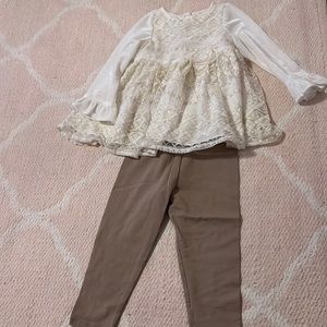 Pippa and Julie Dressy Pant set 2T